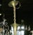 French French Atelier Petitot 1940s Three-Light Chandelier For Sale - Image 3 of 6