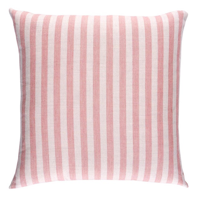 This pillow features Hanson I/O Stripe with a Knife Edge finish. Woven in the U.S. from solution-dyed acrylic, this design...