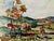 Original watercolor on paper by Henry Emil Salloch, also known as Heinz Emil Salloch, the German-born American artist and...