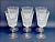 Gorham Crystal " King Edward " ~ set 6 Water Goblets, 7 1/8" NIB Set of 6 with box included. Each has the original Gorham...