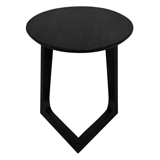 2020s NOIR Cantilever Table, Charcoal Black For Sale - Image 5 of 8
