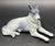 1990s Vintage Japan German Shepherd Dog Porcelain Figurine For Sale - Image 5 of 6