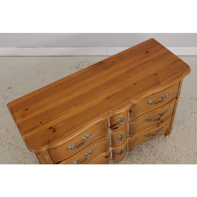 Brown Ethan Allen Legacy Knotty Pine Dresser Chest For Sale - Image 8 of 16