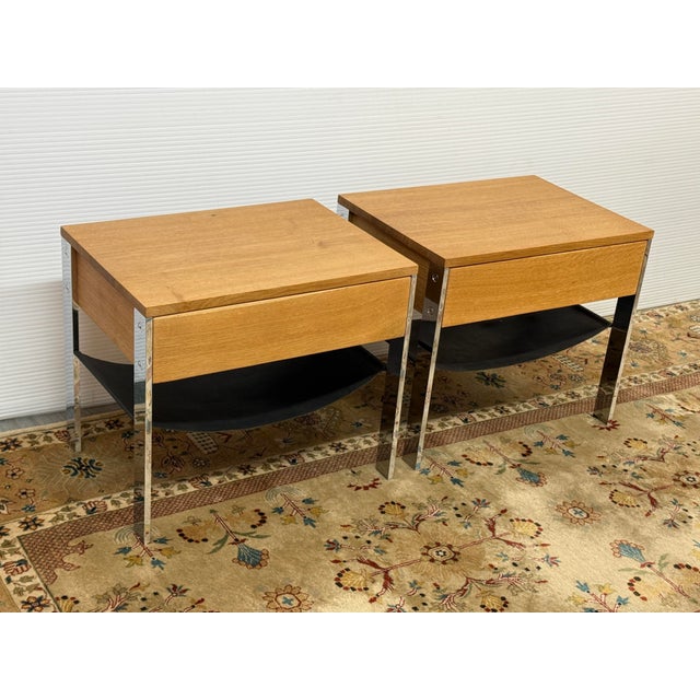 Schoolhouse Electric Nightstands, Pair For Sale - Image 9 of 11