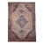 Antique Persian Bidjar Rug, Hand-Knotted Wool, Herati Geometric Pattern, Ivory & Red, 7x12 For Sale