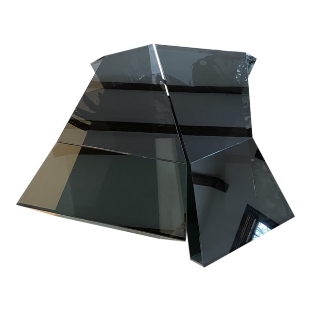 Karim Rashid Dekon Glass Coffee Tables - A Pair For Sale