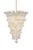 Italian Murano Glass Palmette Leaves Chandelier, 1980s For Sale - Image 13 of 18