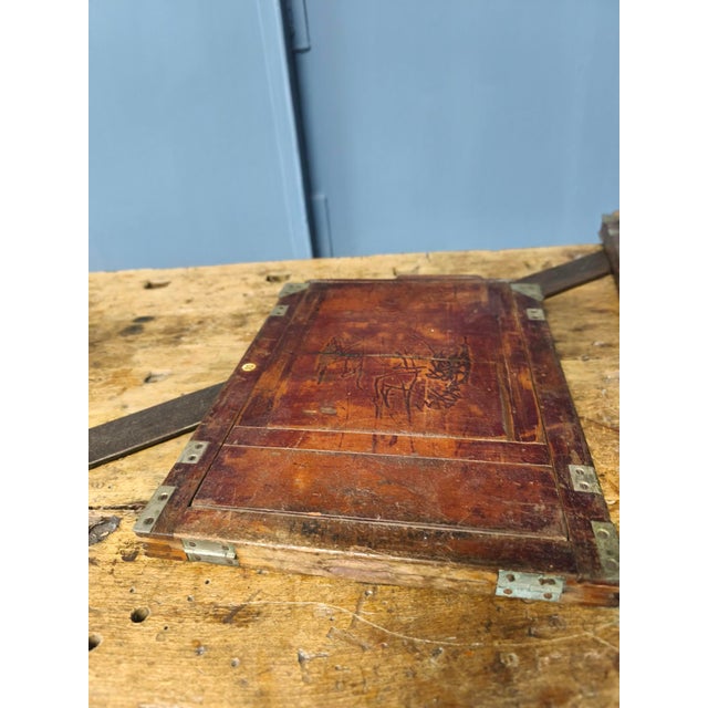 Studio Camera with Original Wooden Stand and Other Accessories, Late 19th Century, Set of 5 For Sale - Image 4 of 18