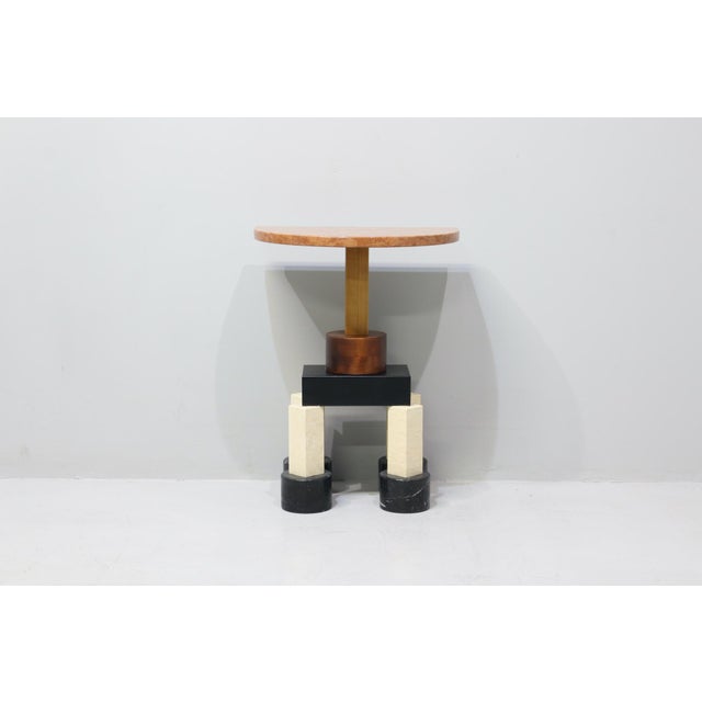 Mod. Demistella Demilune Console Table by Ettore Sottsass for Up&Up, 1985 For Sale - Image 15 of 15