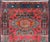 Measures: 3'9 x 6'1 Vintage Caucasian Kazak Rug with Twin Medallions and Blue Border 3'9 x 6'1. Keivan Woven Arts/...