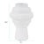 White Zopol Contemporary Vase- Medium For Sale - Image 8 of 9