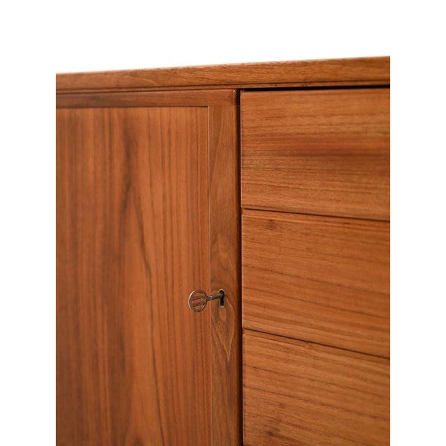 Brown Tiveden Sideboard in Teak by Sven Engström & Gunnar Myrstrand, 1960s For Sale - Image 8 of 14