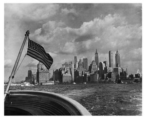'New York City Skyline' Unframed Archival Pigment Print