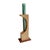 Contemporary Artisan Made Wood & Copper Tube Bud Vase or Incense Holder - Signed For Sale - Image 3 of 5