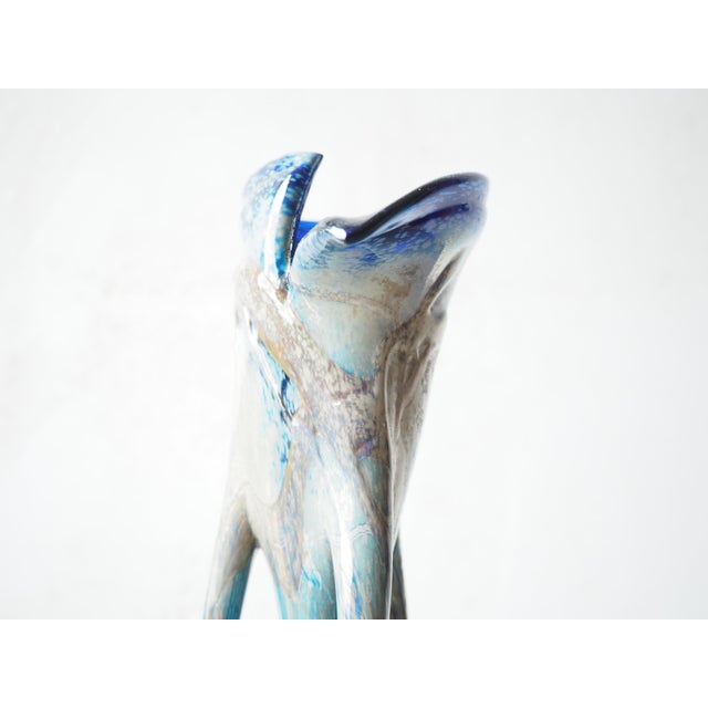 Mid-Century Art Glass Vase, Bohemia, 1960s For Sale - Image 15 of 18