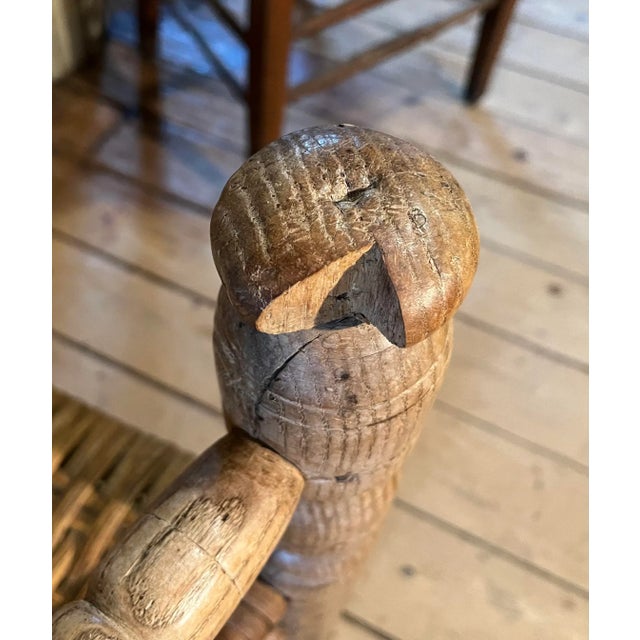 Late 19th Century Antique Irish Primitive Chair For Sale - Image 10 of 10