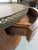 Wood 20th Century Regency Style Leather Top Bouillotte Table For Sale - Image 7 of 13