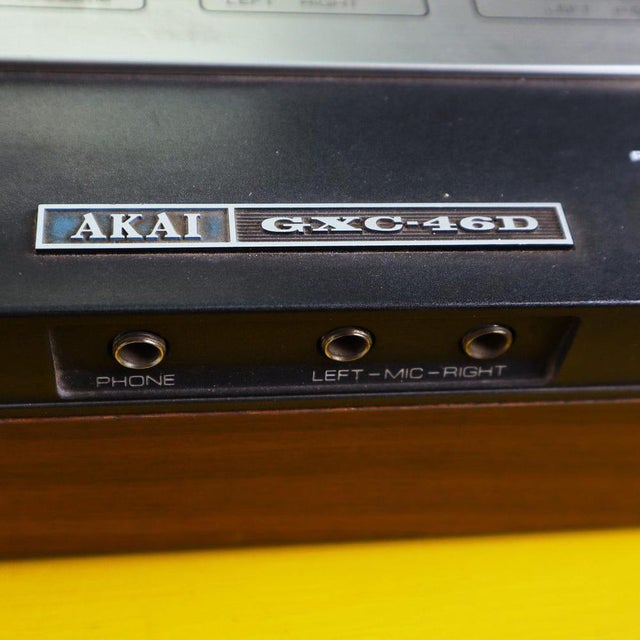 Vintage akai gxc-46d stereo recorder Height: 13 Width: 41 Depth: 29 This piece is attributed to the mentioned...