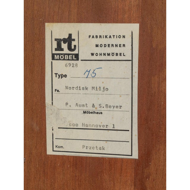 Wood Chest of Drawers from Heinrich Riestenpatt, 1960s For Sale - Image 7 of 8