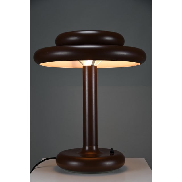 1970s Sculptural Granada Table Lamp by Vagn Dyring for Nordisk Solar, Denmark, 1970s For Sale - Image 5 of 12