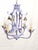 Darlingest Petite Vintage Italian Tole Faux Bamboo Pagoda Lavender Chandelier ~ Rewired ~ Restored ~ Rejuvenated ~ Ready to Hang ~ For Sale - Image 11 of 12