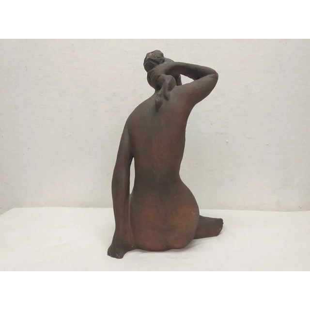 Nude Ceramic Woman from Kokrda, Czechoslovakia, 1960s For Sale - Image 6 of 9