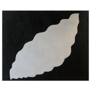 Benna Chu (Meylan), Feuille No. 4, 2000, Oil on Canvas For Sale