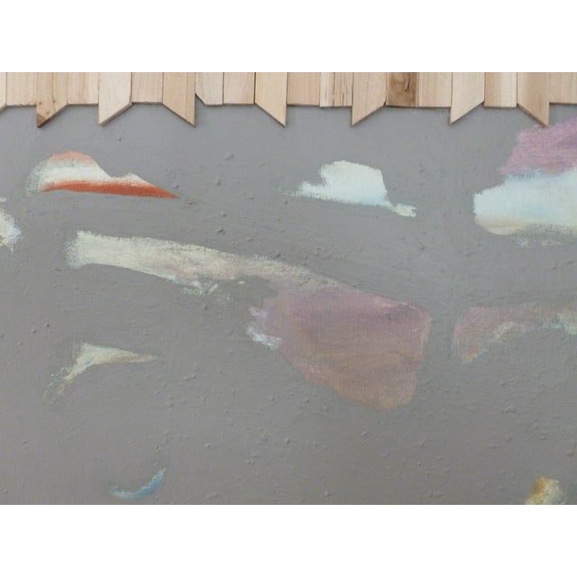 Contemporary "Yard" Oil and Acrylic Abstract Painting by Scott Spencer For Sale - Image 3 of 9