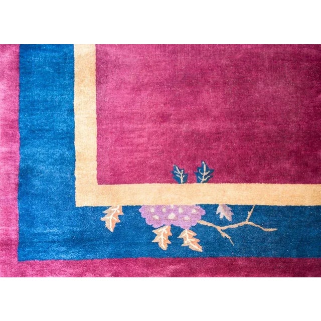Early 20th Century Chinese Art Deco Rug For Sale - Image 10 of 12