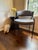 Textile Laclasica Curved Accent Chair For Sale - Image 7 of 8