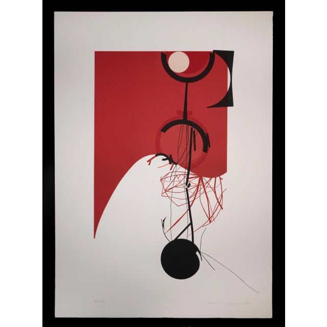 Limited edition of 150 prints, hand signed and numbered. Very good conditions. This piece is attributed to the mentioned...