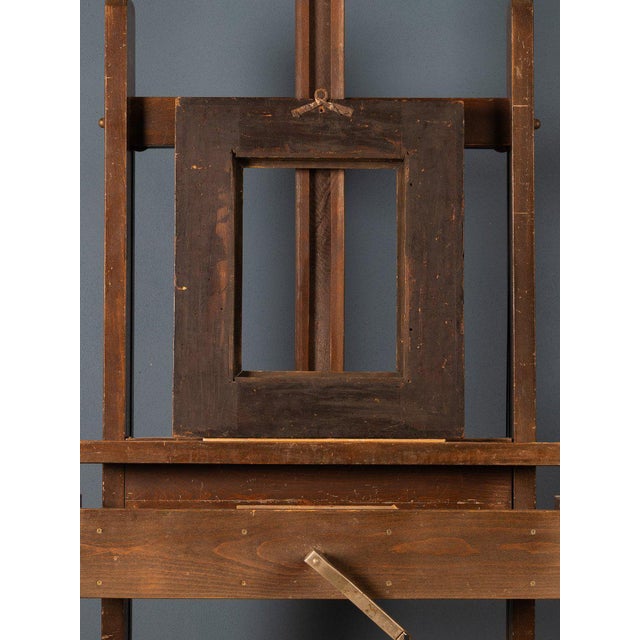 Wood Frame in Ebonized Walnut with Gilded Trim, 18th Century For Sale - Image 7 of 8