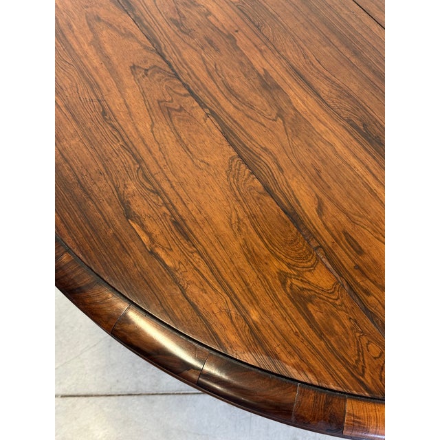 19th Century Round Wooden Sail Table, Italy, 1890s For Sale - Image 5 of 18