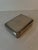 1980s Silver Plate French Box With Wood Interior For Sale - Image 4 of 5