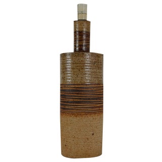 Danish Modern Ceramic Floor Lamp by Tue Poulsen, 1960s For Sale