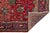 Red Vintage Floral Designed Persian Tabriz Wool Rug For Sale - Image 4 of 9