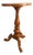 Antique Maple Burl Wood Side Table For Sale