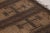 1950s Vintage Tuareg Mat, Beige-Brown With Bold Tribal Geometric Motifs - Rug & Kilim For Sale - Image 5 of 9