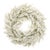 Bring the beauty of a winter wonderland to your home with this Snowy Flocked Pine Wreath. Measuring 24 inches in diameter,...