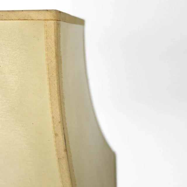 Vintage Neoclassical Marble Foot Table Lamp with Egyptian Warrior For Sale - Image 12 of 17