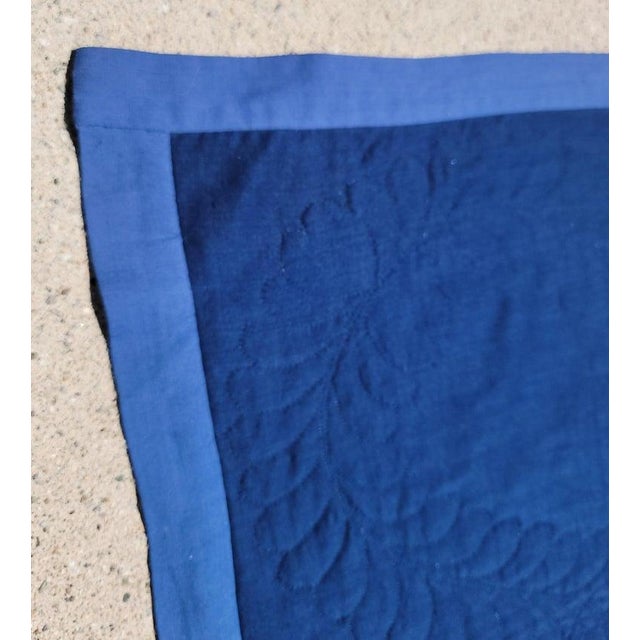 Amish Lancaster Co. , Pa. Bars Quilt For Sale - Image 4 of 6