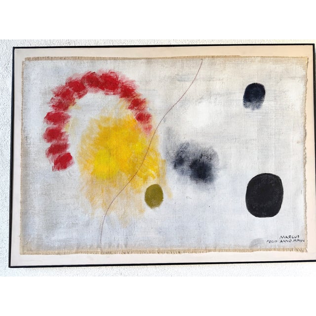 Marcus, Abstract Composition, 2015, Oil Painting on Canvas, Framed For Sale - Image 15 of 18