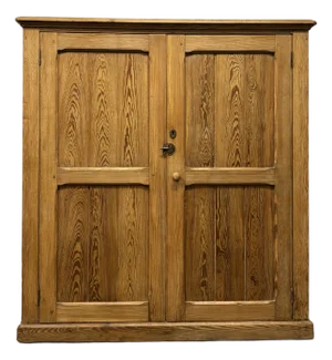 19th Century English Pine Cupboard