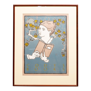 David Lance Goines, Cody's Books, Signed and Numbered Limited Edition, 1983