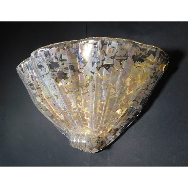 1960s Uplight Murano Sconce For Sale - Image 4 of 7
