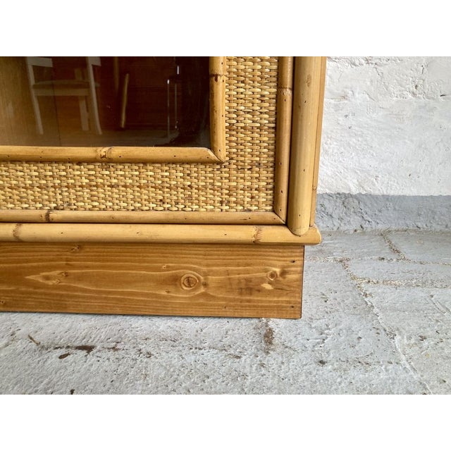 Rattan Sideboard, Italy, 1970s For Sale - Image 15 of 16