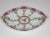 1990s Hand Painted Oval Dish For Sale - Image 6 of 6