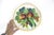 Traditional Vintage 11” Italian Renaissance Revival Hand Painted Apple Cherry Fruit Plate Made in Italy Faïence Ceramic For Sale - Image 3 of 7