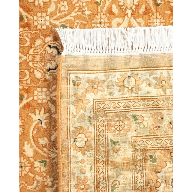 2000 - 2009 Mogul, One-of-a-Kind Hand-Knotted Area Rug in Brown, 5' 2" x 7' 8" For Sale - Image 5 of 8