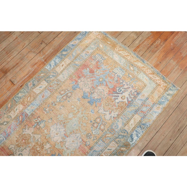 Textile Early 20th Century Zabihi Collection Scatter Size Persian Kurd Rug - 2'9" x 4'7" For Sale - Image 7 of 9